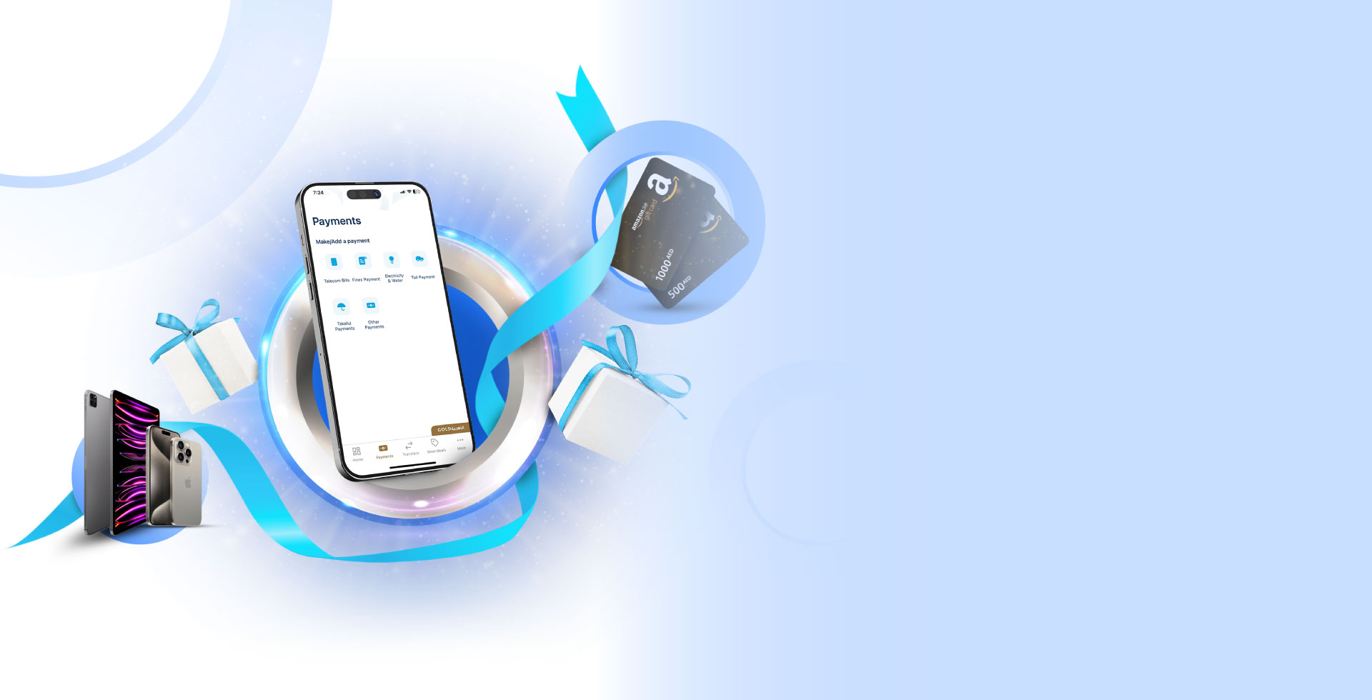 ADIB mobile App usage Prizes