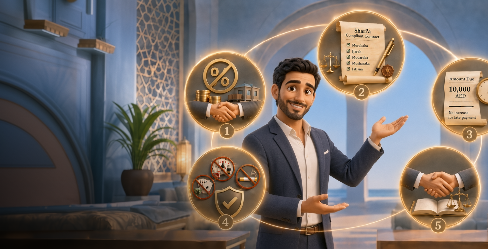 The five golden rules of Islamic banking