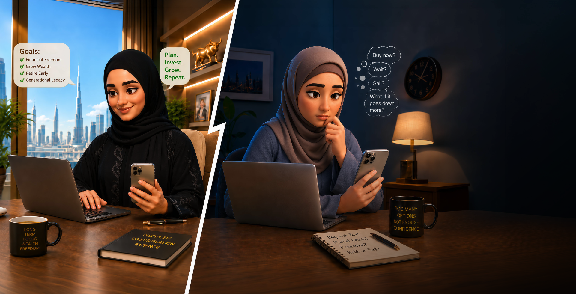 ما مدى تقبّلك للمخاطر الاستثمارية وما أهمية ذلك؟