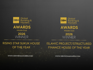 ADIB Wins “Rising Star Sukuk House of the Year” and “Islamic Project Finance House of the Year” at GBM Middle East Awards 2026