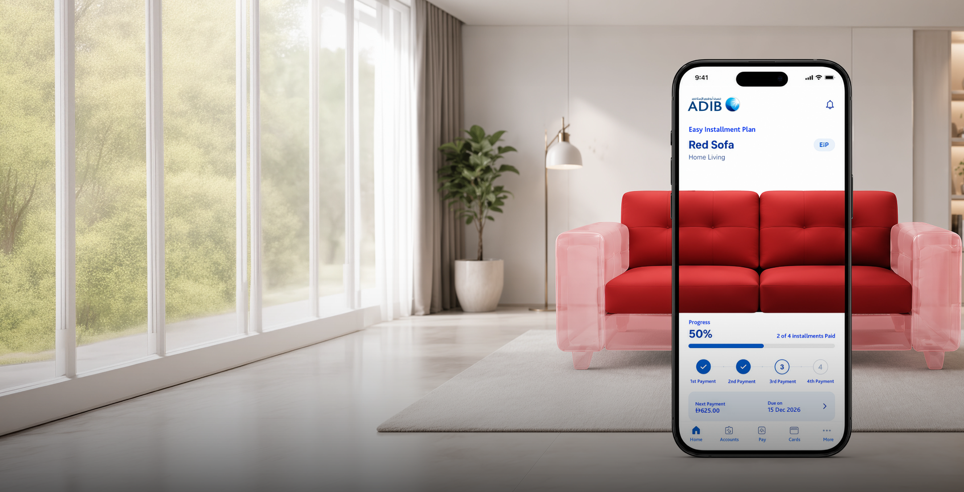 ADIB Mobile Banking App!